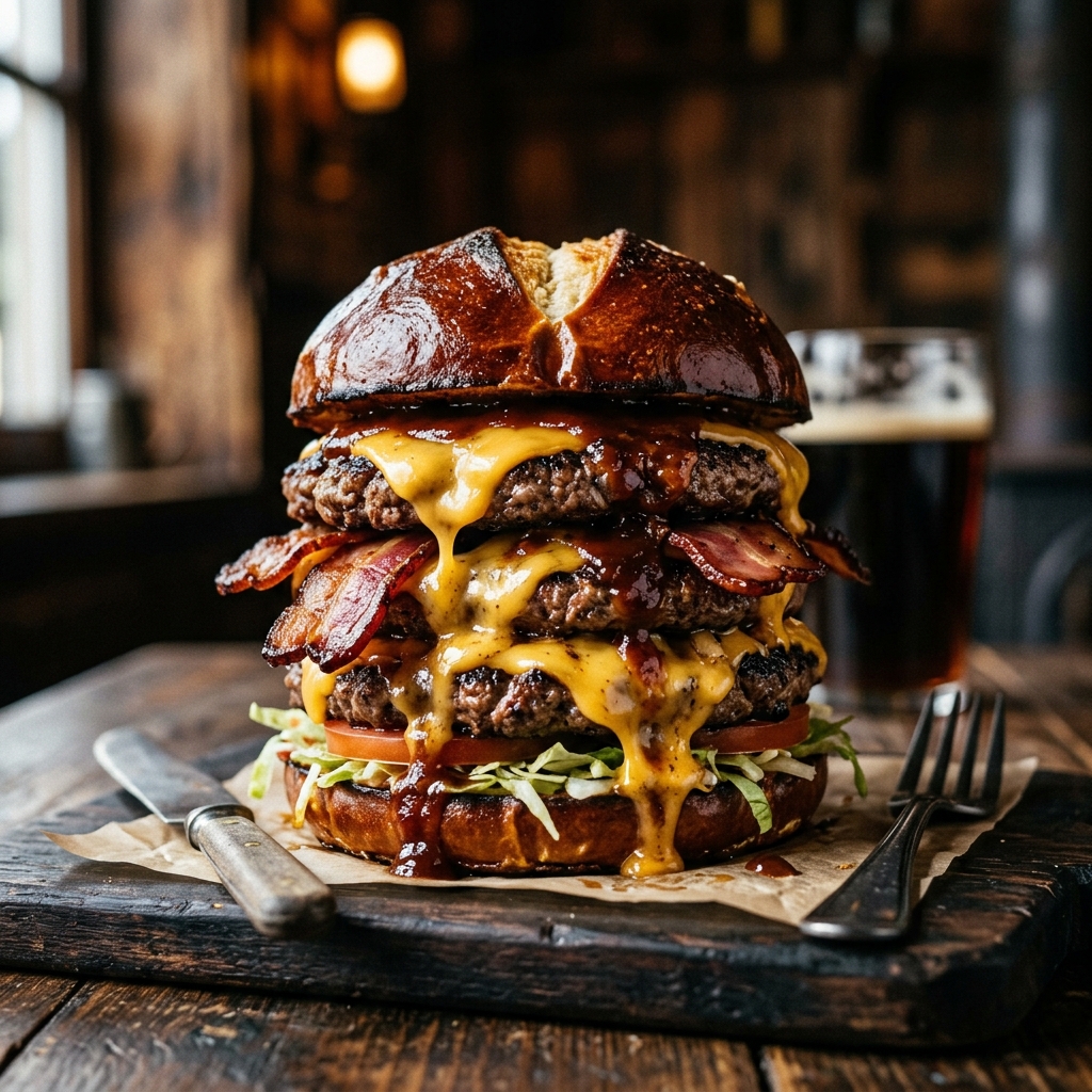 Smash Burger Bretzel