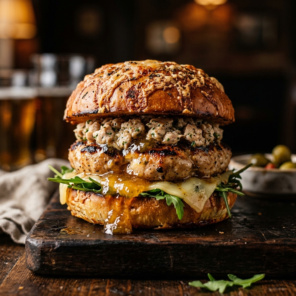 Texas Burger Parmesano